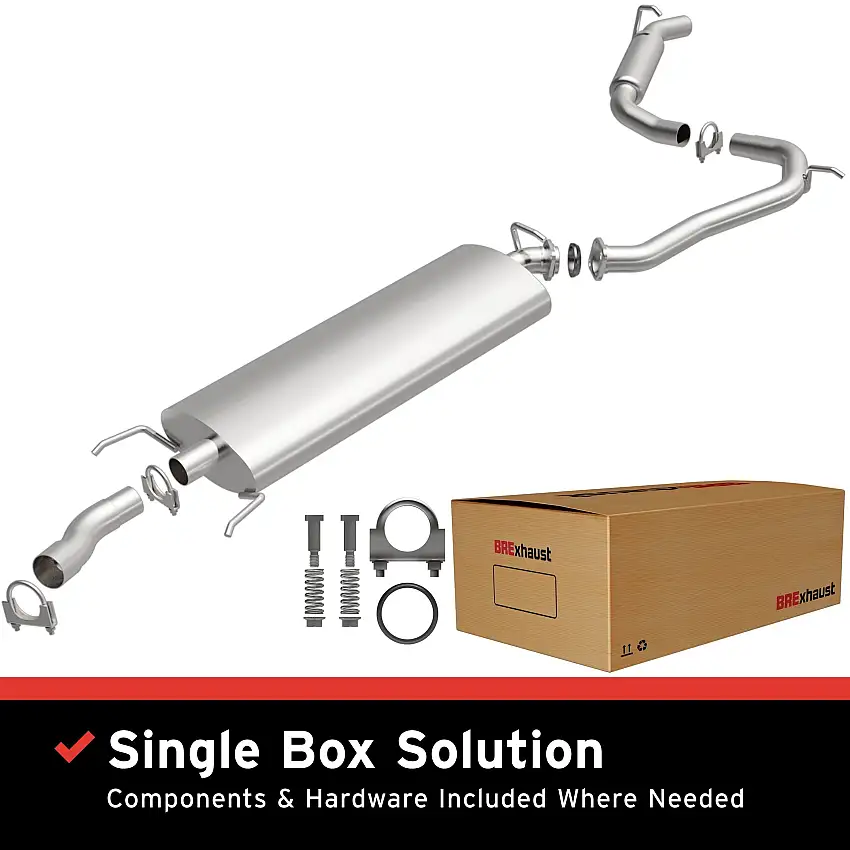 Fits 2006-2012 Toyota RAV4 3.5L Direct-Fit Replacement Exhaust System 106-0106