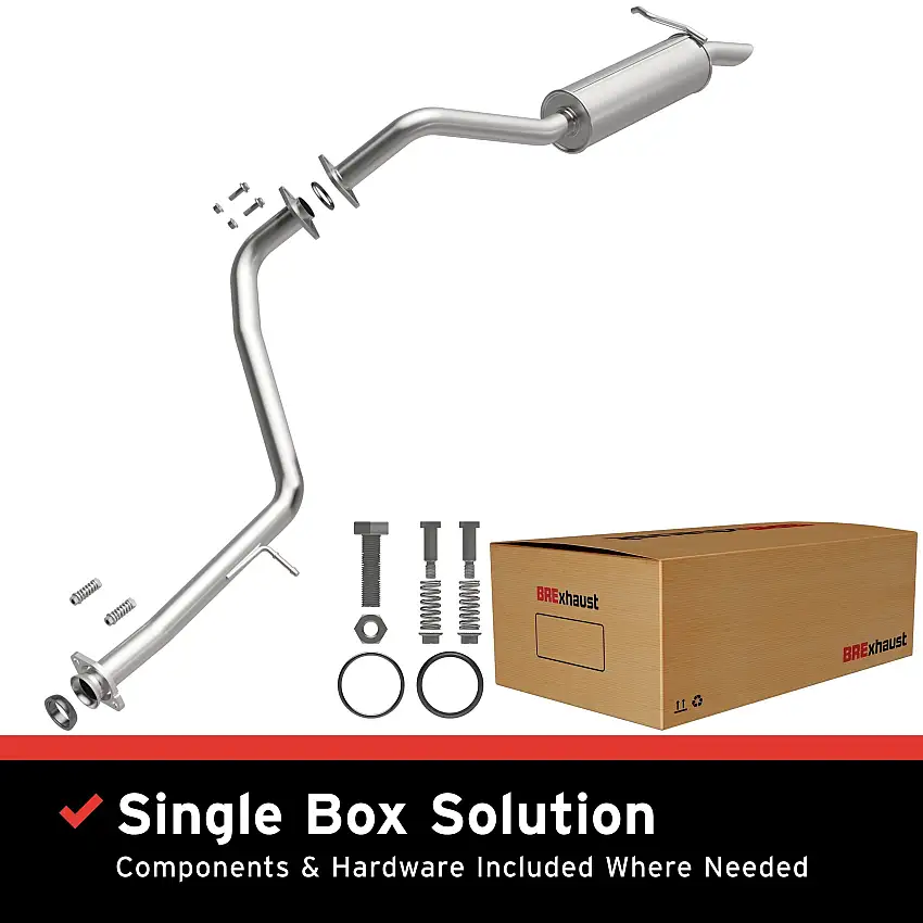 Fits 2008-2015 Scion xB 2.4L Direct-Fit Replacement Exhaust System 106-0843