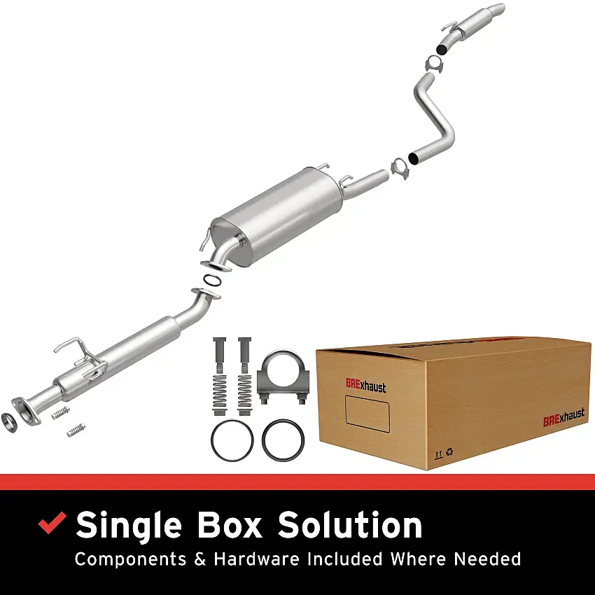 Fits 2011-2016 Toyota Sienna 3.5L Direct-Fit Replacement Exhaust System 106-0668