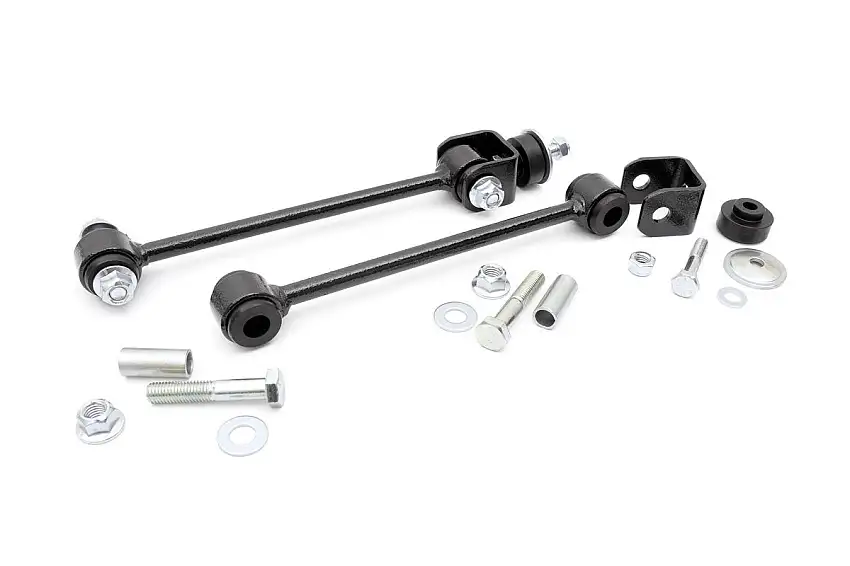 Rough Country Sway Bar Links - Rear - 4 Inch Lift - Ford F-250 4WD (1980-1997)