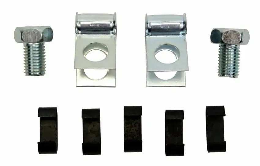 Fits 1963 - 1964 Chevrolet Full Size?Return Gas Line Clip Set GLC401