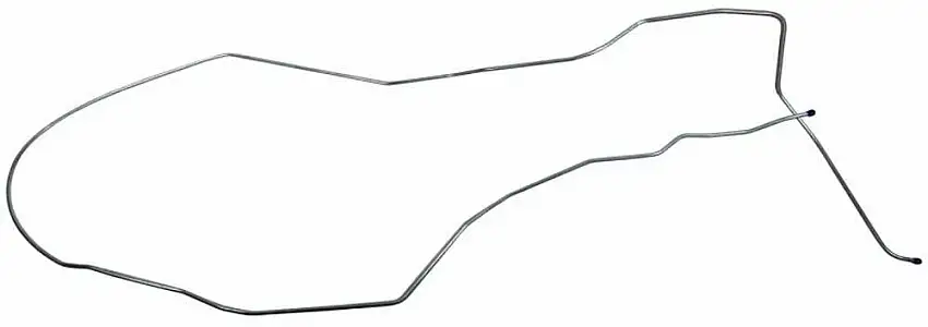 Fits 1965 - 1966 Chevrolet Full Size Long Gas Lines (Pump To Tank) GLL404