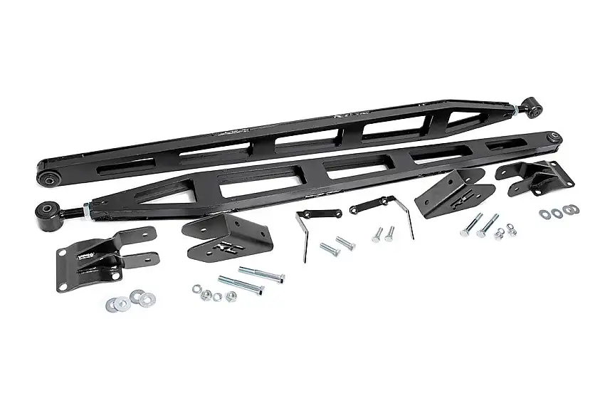 Rough Country Traction Bar Kit - Chevy GMC 2500HD 3500HD (11-19)
