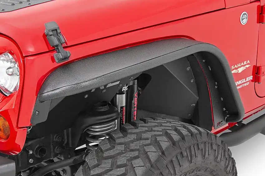 Rough Country Fender Flare - Steel - Front - Jeep Wrangler JK (2007-2018)