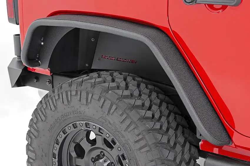 Rough Country Fender Flare - Steel - Rear - Jeep Wrangler JK (2007-2018)