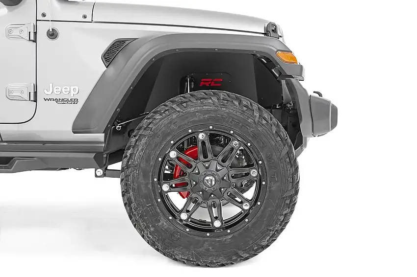 Rough Country Inner Fenders - Front - Jeep Wrangler 4xe (21-23) Wrangler JL (18-23)
