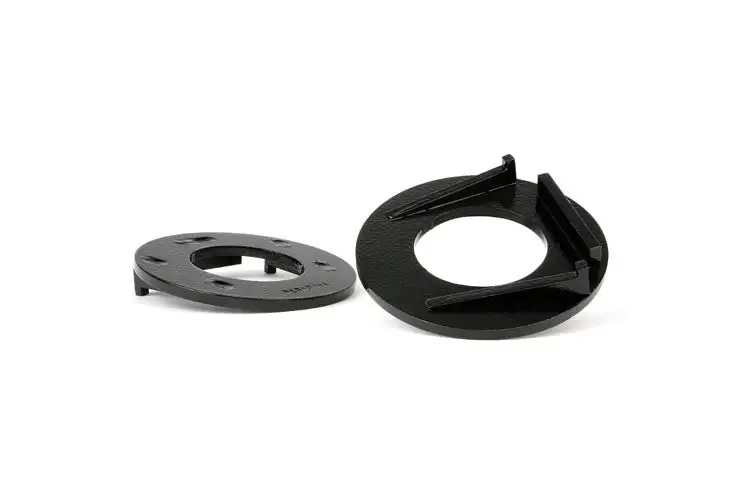Rough Country Rear Coil Spring Correction Plates - Jeep Wrangler JK (2007-2018)
