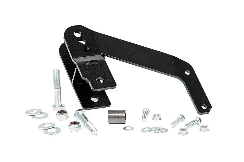 Rough Country Track Bar Bracket - Rear - 2.5-6 Inch Lift - Jeep Wrangler JK (07-18)