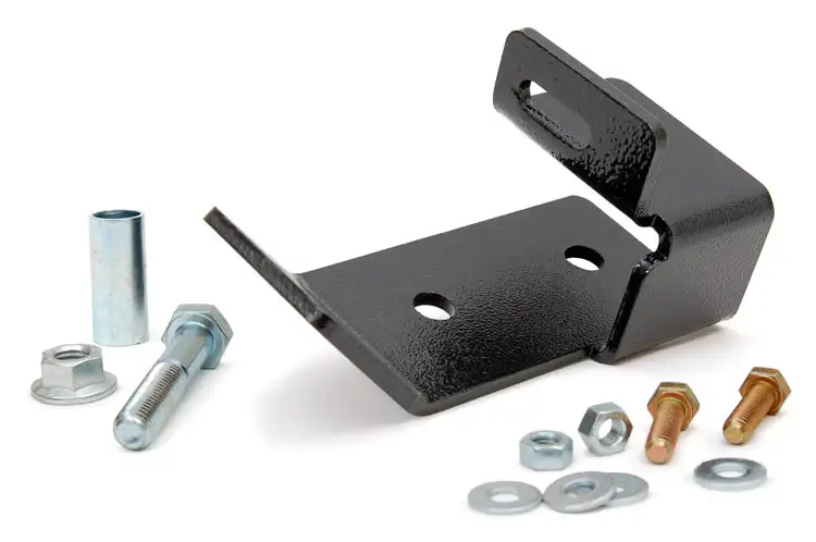 Rough Country Track Bar Bracket - Rear - 2.5 Inch Lift - Jeep Wrangler TJ (97-06)