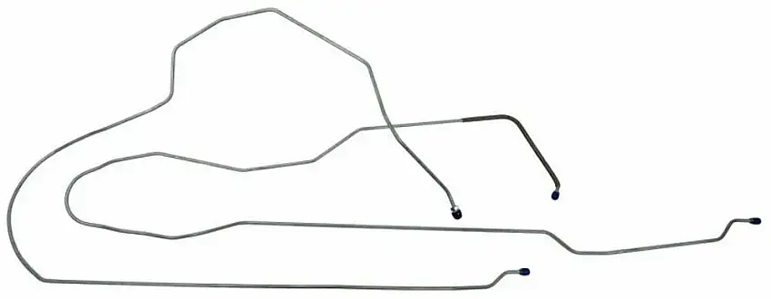Fits 1981-87 Chevrolet Truck Brake Lines (Front To Rear) LBL414