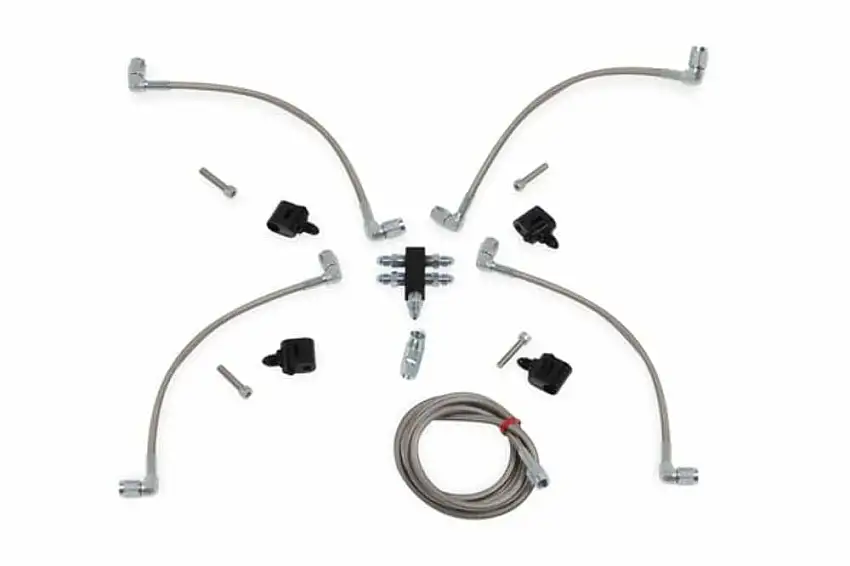 Earls LS Steam Tube Kit w/Speed Flex - LS0015ERL