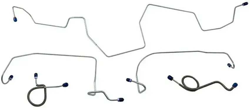 Fits 1971 - 1973 Ford Mustang Front Brake Line Set MFB008