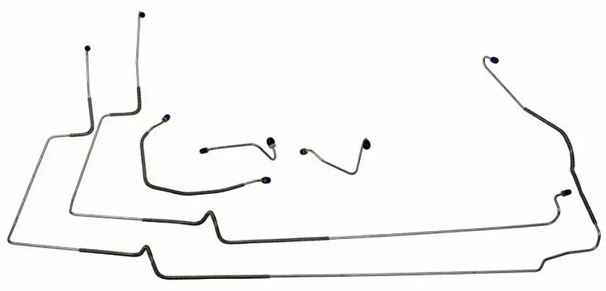 Fits 1982 Ford Mustang GT Front Brake Line Set MFB100