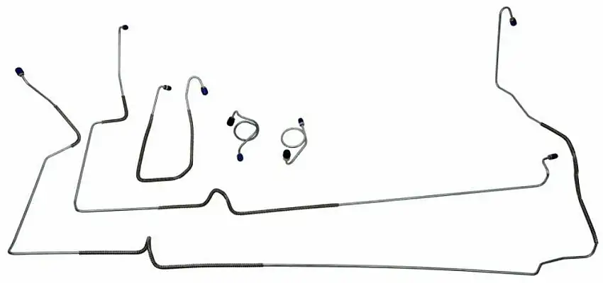 Fits 1984-1986 Ford Mustang Front Brake Line Set MFB101