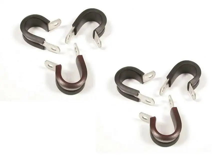 Mr. Gasket Adel Mount Clamps - 3/4 Inch - 6 Pieces - 3777G