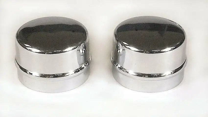 Mr. Gasket Chrome Dust Caps - 2485