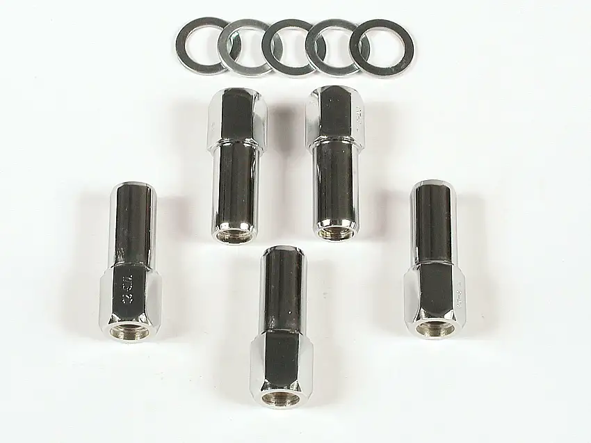 Mr. Gasket Competition Open End Style Lug Nuts - Set Of 5 - 4303G