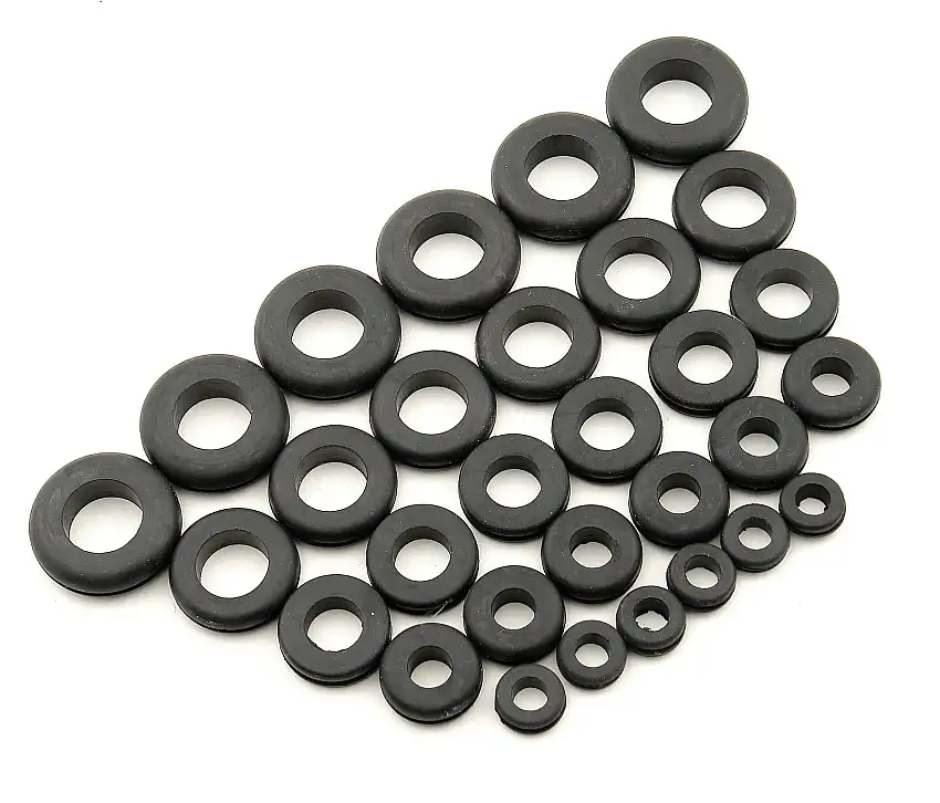 Mr. Gasket Grommet Assortment - Rubber - Package Of 30 - 3706