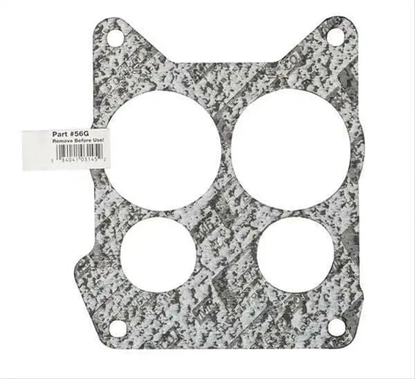 Mr. Gasket Performance Carburetor Base Gasket 4Hole BulkPackaged w/UPC Label 56G