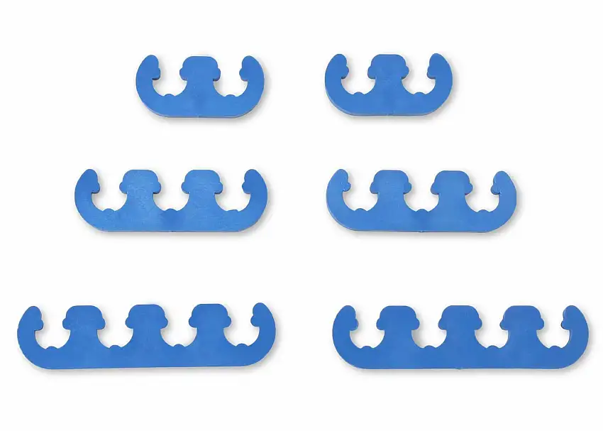 Mr. Gasket Plastic Wire Separator-Blue - 9877