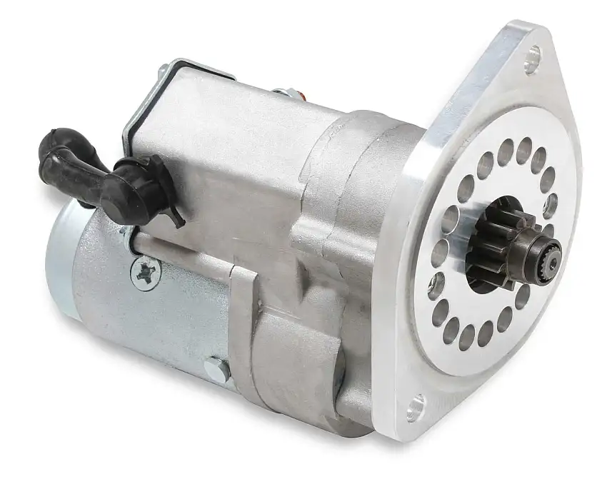 Mr. Gasket Starter - Ford - Mini - 2-Bolt - Zinc/Natural - 51322ZG