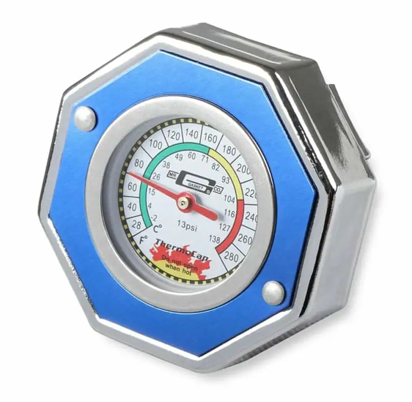 Mr. Gasket Thermocap - 13 PSI - Blue - 2470B