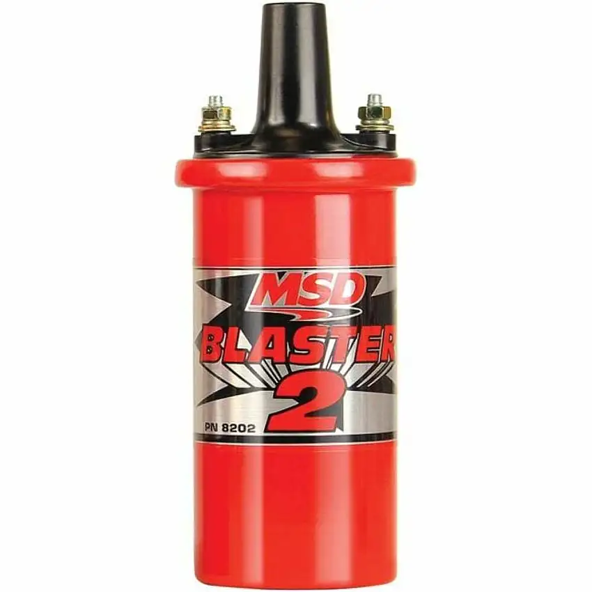 MSD 8202 MSD Ignition Canister Coil Blaster 2 Series High Performance, Red, ...