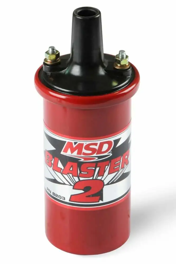 MSD 8203 Blaster 2 Coil with Hardware Hi Performance Ford Chevy Dodge CARB Lega