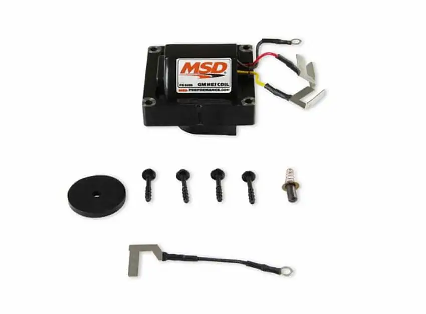 MSD 8225 42,000 Volt Epoxy-Filled Ignition Coil for GM HEI Distributor