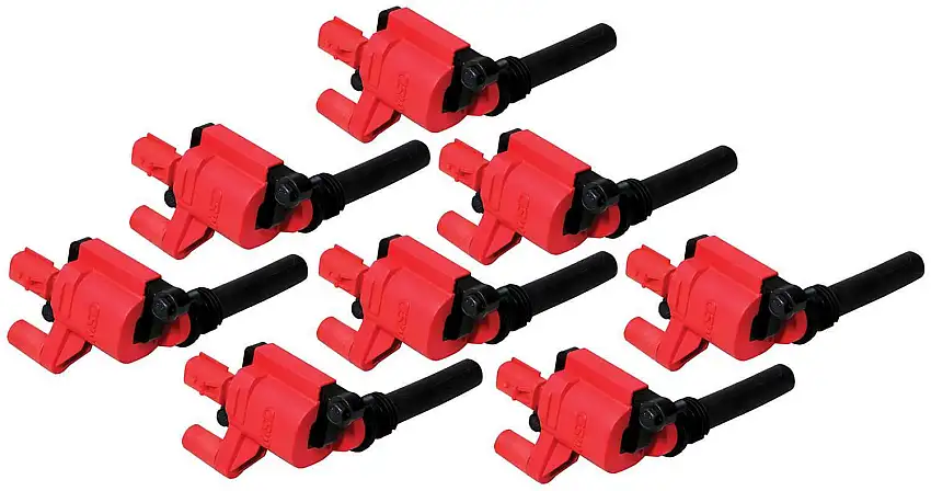 MSD Ignition Coils 2003-2005 Hemi 5.7L V8 engines, Red, 8-Pack - 82568