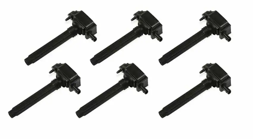 MSD Ignition Coils Blaster  2011-2016 Chrysler V6 engines Black 6pack 827363