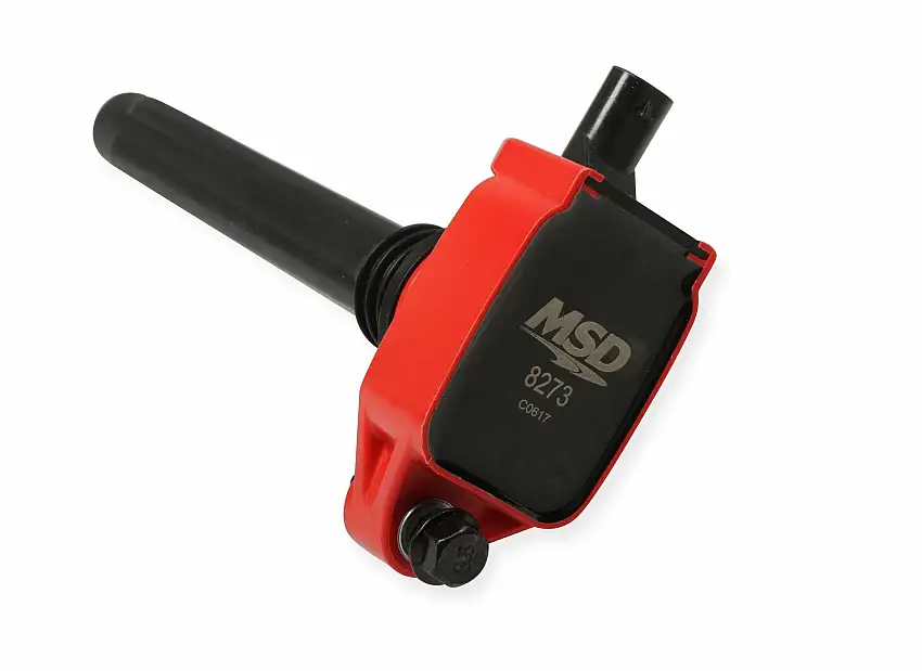 MSD Ignition Coils Blaster  2011-2016 Chrysler V6 engines Red Individual 8273
