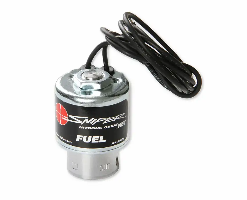 NOS 18087NOS Sniper Fuel Solenoid 400 Max HP 1/8 NPT Inlet 1/8 NPT Outlet