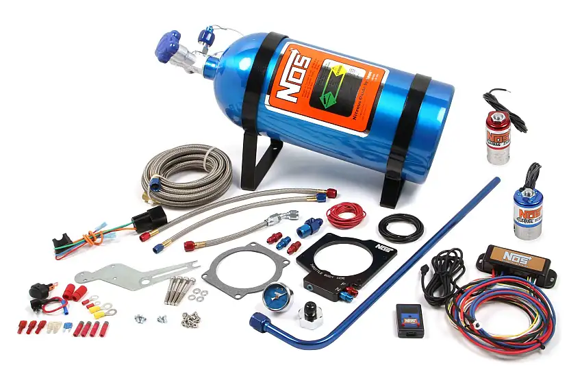 NOS Nitrous Oxide Injection System Kit 05160NOS; 150 HP Wet for Chevy LS-Series