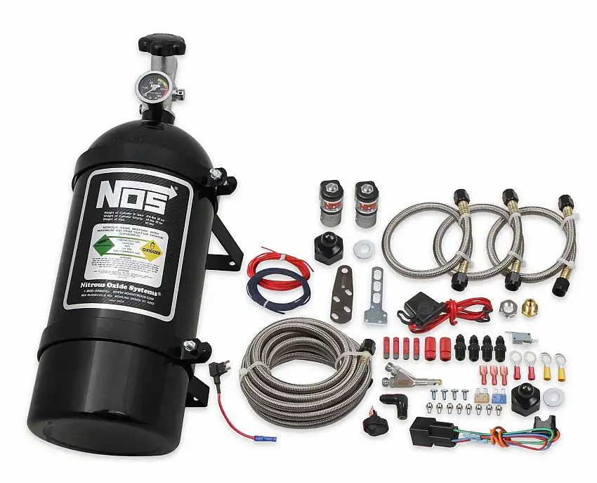 NOS Single Fogger EFI Wet Nitrous System For GM Ford & Mopar