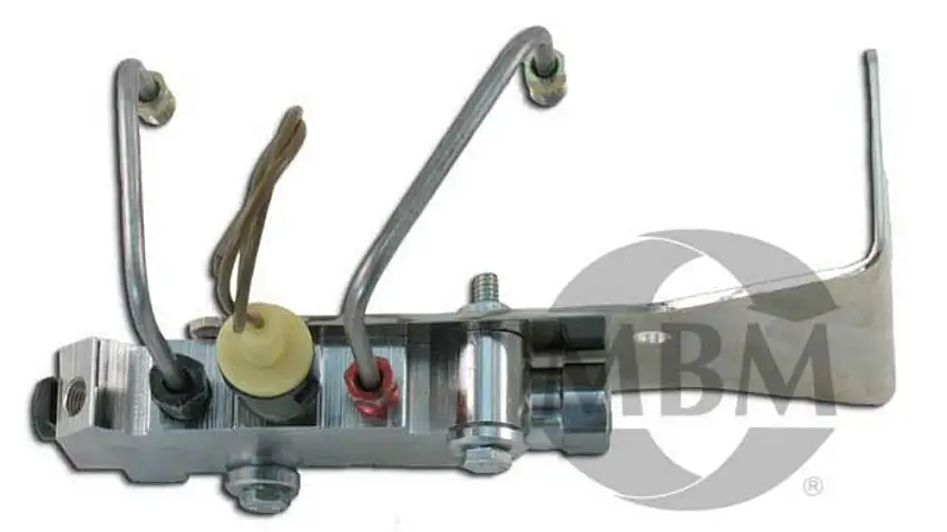 GM Bottom Mount Prop Valve Kit. Disc/Drum - Chrome PV2CK-2BM