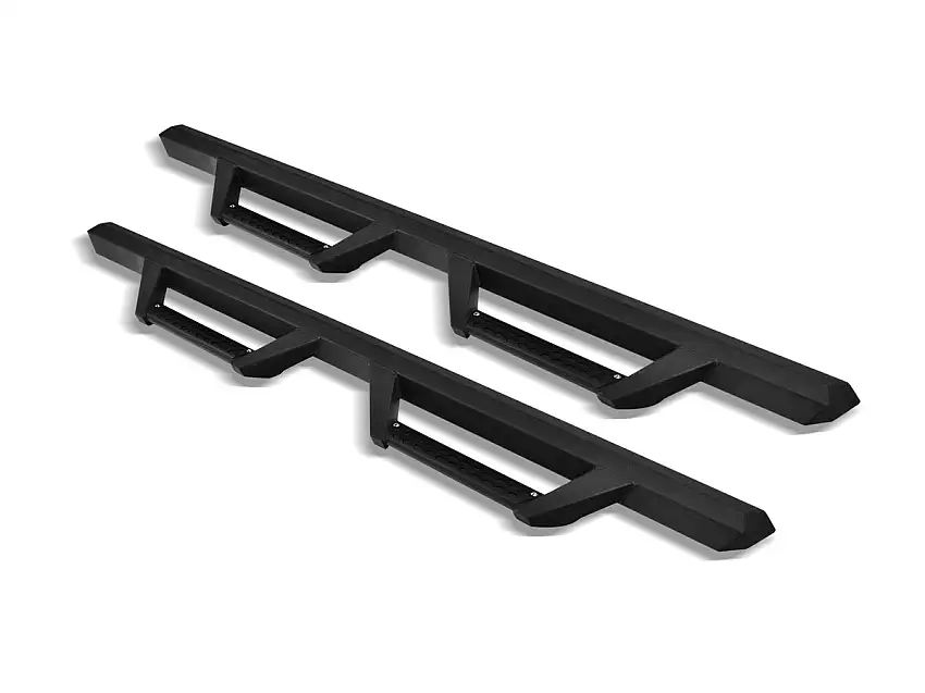 Armordillo 2015-2018 Ford F150 Supercrew AR Drop Step Matte Black Side Step Bars - Drop Step