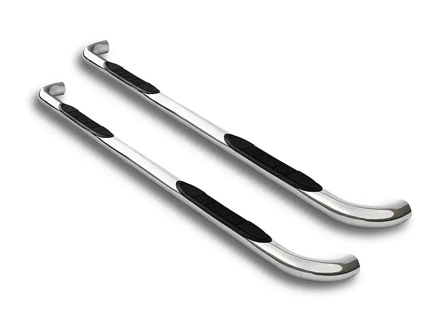 Armordillo 2000-2005 Ford Excursion 4in. Oval Black Side Step Bars