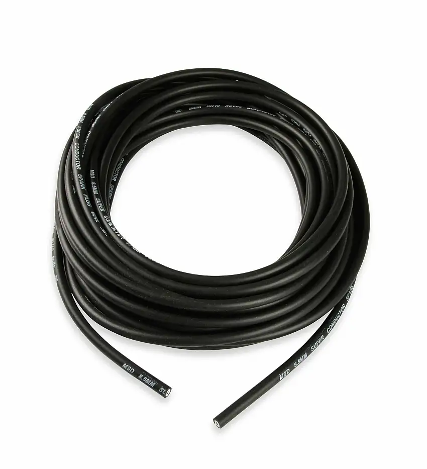 Super Conductor Spark Plug Wire, Black 8.5mm, 50 Ft - 34023