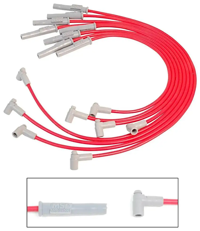 Super Conductor Spark Plug Wire Set Chevy 454, '74-'76 HEI - 31369