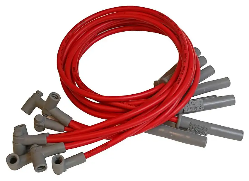 Super Conductor Spark Plug Wire Set, Chry. 383-440 HEI for MSD Dist. - 32739