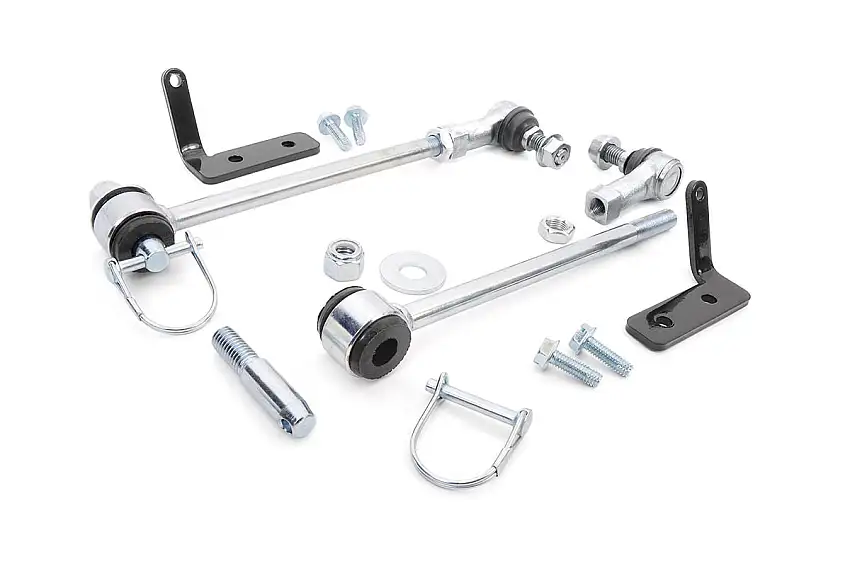 Rough Country Quick Disconnect Sway Links - 2.5 Inch Lift - Jeep Wrangler JK (07-18)