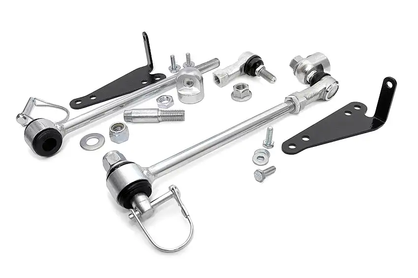 Rough Country Quick Disconnect Sway Links - 4-6 Inch Lift - Jeep Wrangler TJ (97-06)
