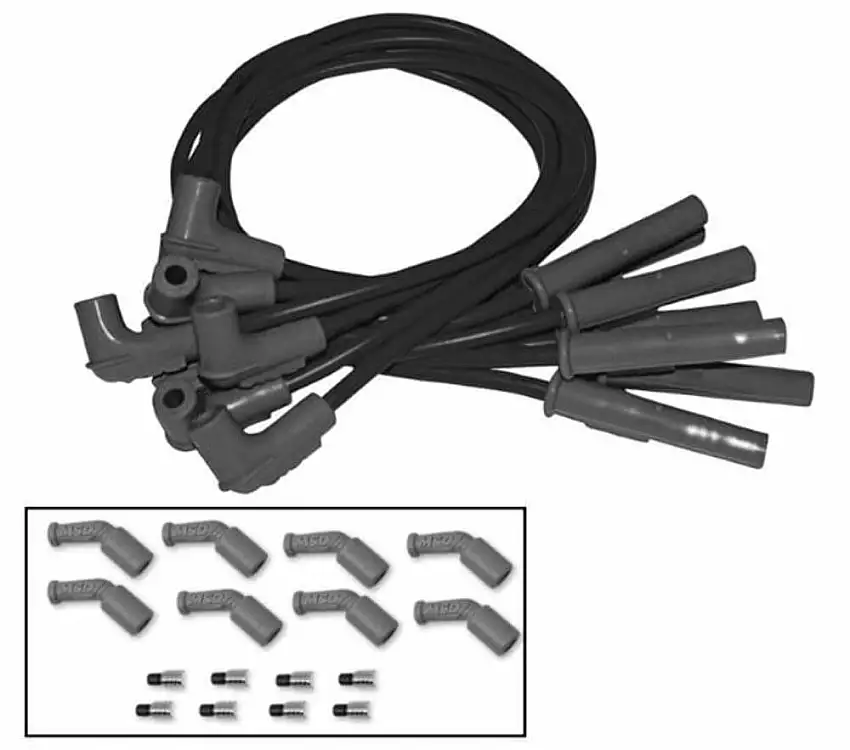 Universal Super Conductor Spark Plug Wire Set LS Engines - 32073