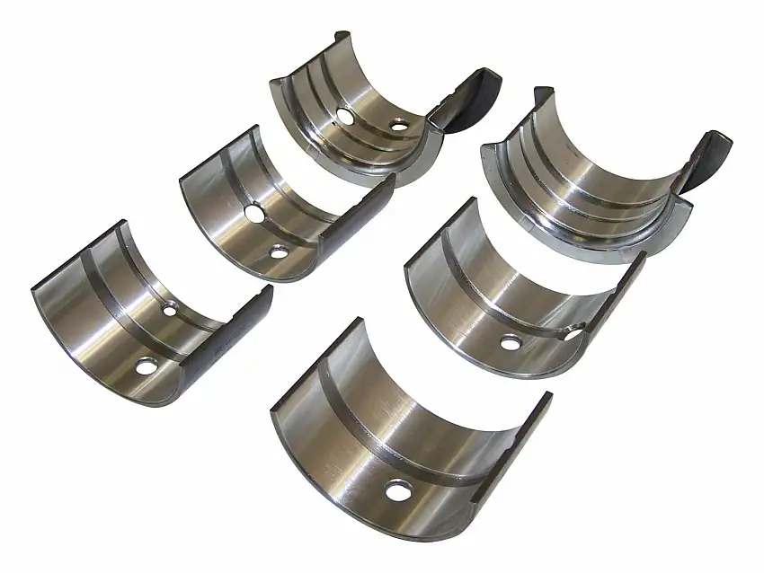 Vintage - Metal Silver Crankshaft Main Bearing Set - A6748