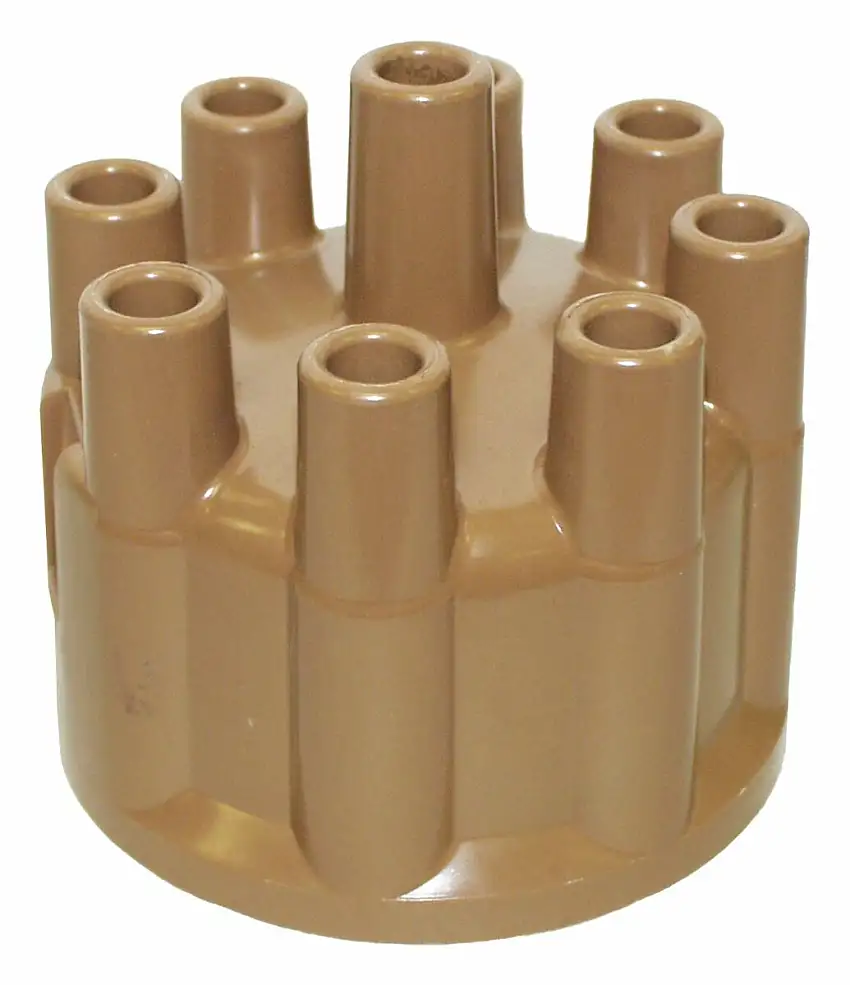 Vintage - Metal Tan Distributor Cap - J8125448