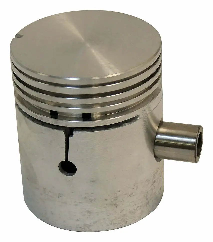 Vintage - Metal Unpainted Piston & Pin - 801476060