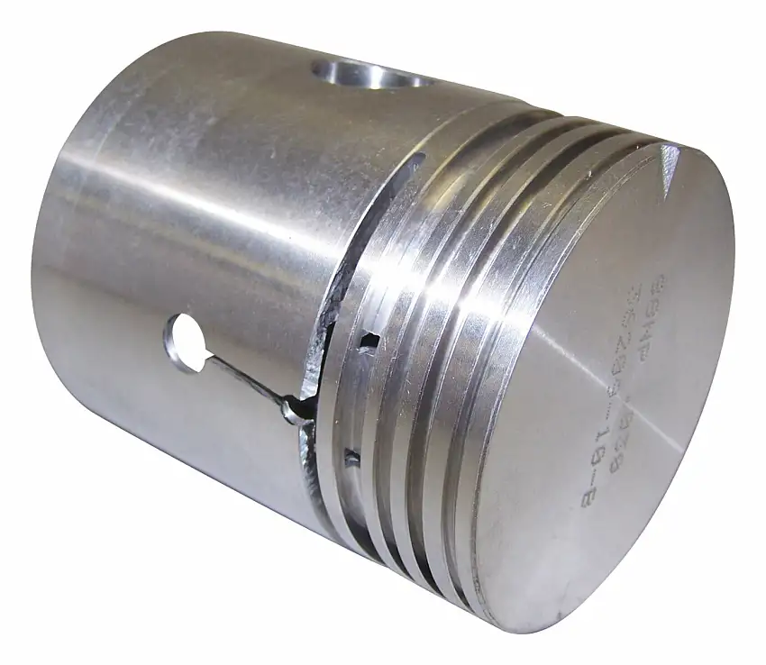 Vintage - Metal Unpainted Piston & Pin - J0801539