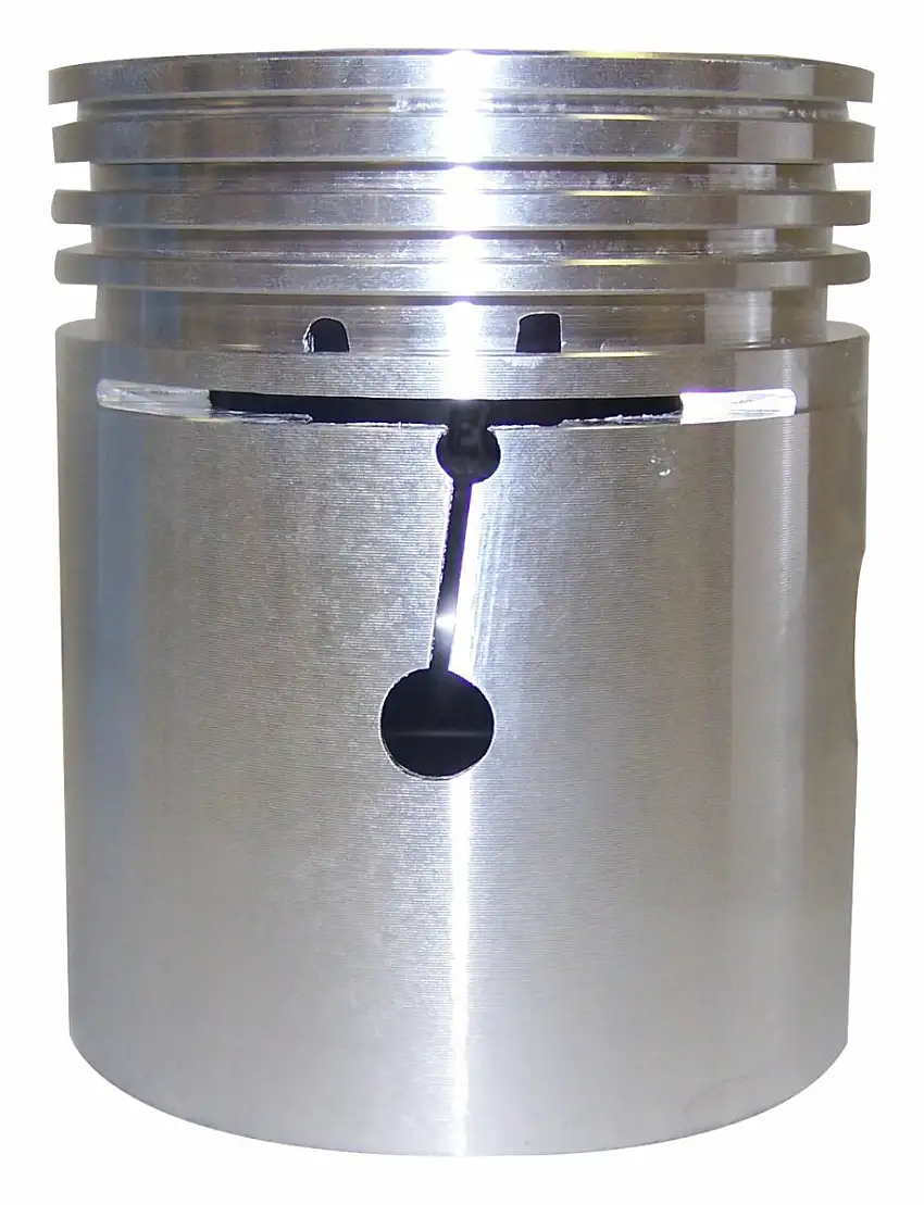 Vintage - Metal Unpainted Piston & Pin - J8121654