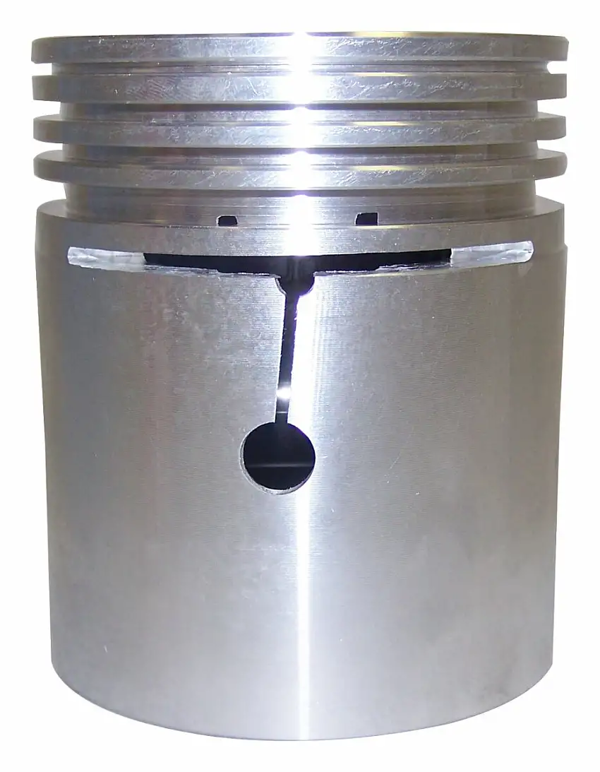 Vintage - Metal Unpainted Piston & Pin - J8121658